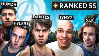 THE LEAGUE OF LEGENDS AVENGERS REUNITE ft. Jynxzi, Tyler1, xQc, Humzh THE LEAGUE OF LEGENDS AVENGERS REUNITE ft. Jynxzi, Tyler1, xQc, Humzh