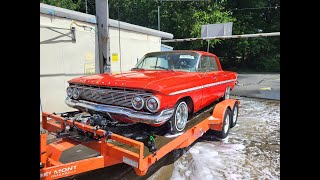 Doing a Tune up on the 1961 Chevy Bel Air. Trying to get this thing running!