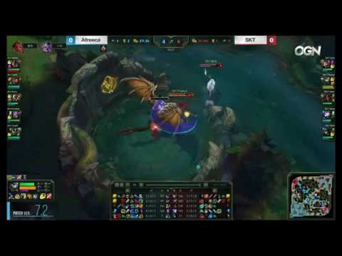 Afreeca Freecs vs SKT Game 1   LCK W4D3 Spring 2017|Marin vs Huni