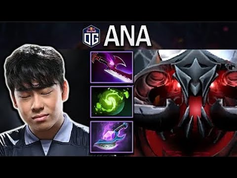 OG.ANA SMURF SHADOW FIEND WITH SILVEREDGE-REFRESHER - DOTA 2 7.30 GAMEPLAY