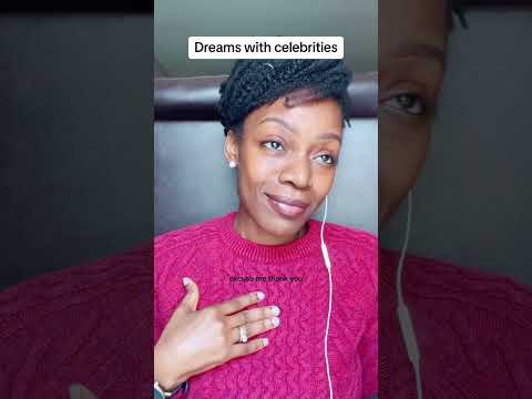 Dreams with celebrities [Biblical symbolism]