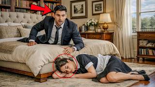 MILIONÁRIO NÃO CONSEGUIA SE MEXER… ATÉ ENCONTRAR A EMPREGADA DORMINDO AO SEU LADO E TUDO MUDOU