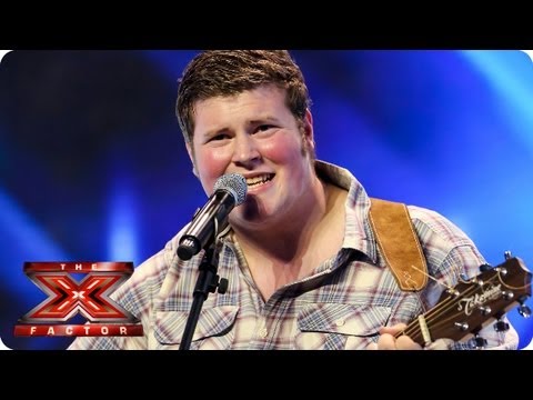 Ryan Mathie sings Get Lucky by Daft Punk -- Arena Auditions Week 4 -- The X Factor 2013