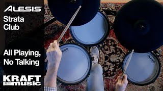 Video thumbnail for Alesis Strata Club Electronic Drum Kit - All Playing, No Talking by Kraft Music