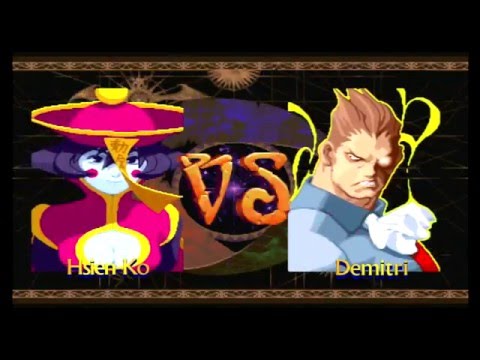 Darkstalkers 3  - Hsien Ko Arcade Mode