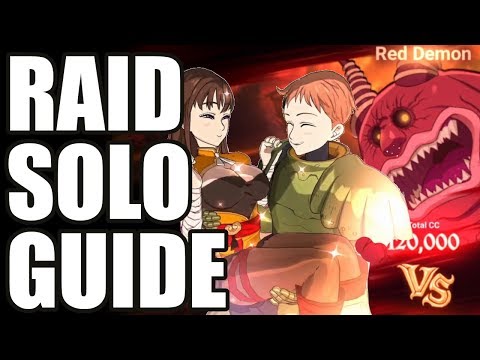 Red Demon Deathmatch! Solo & Duo Guide! SEVEN DEADLY SINS