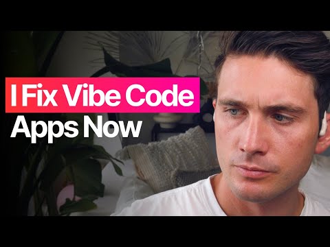 I Fix Vibe Code Apps Now (then I'll teach AI to) — video thumbnail (Parker Rex Daily)