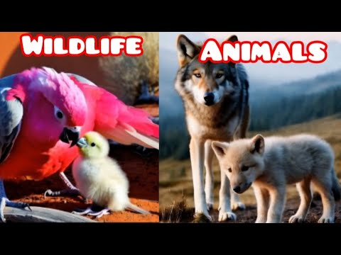 Wild animal/bird /aquatic || Learn 30 wildlife baby names #wildlife