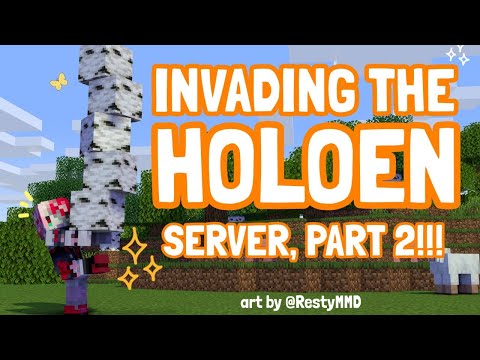【MINECRAFT】THE SERVER CANNOT ESCAPE THE ZOMBIE IDOL【Hololive Indonesia 2nd Gen】