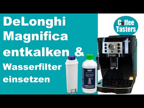 DeLonghi Magnifica S Entkalken (SO geht's) - auch für Magnifica Evo & Start