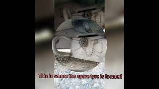 How to get a spare tyre from under a Caravan