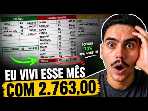 Finanças e investimentos: I have R$114,000... and I almost exceeded my budget in April 😱
