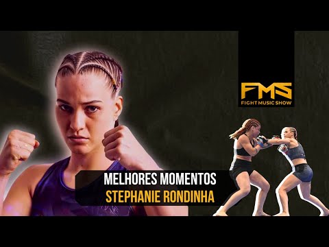 Stephanie Luciano "Rondinha" no FIGHT MUSIC SHOW