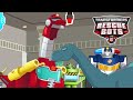 Transformers Rescue Bots Dino Island Heatwave Transforms To Brachiosaurus For The First Time