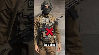 Download lagu How to properly use a sling #airsoft #army #milsimairsoft #military #airsoftshorts #militarylife mp3