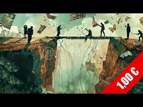 Rope Bridge Crossing – Precarious Journey HD Footage