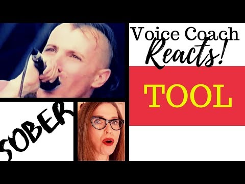 Voice Coach Reacts to TOOL - "Sober" LIVE - First Time Hearing