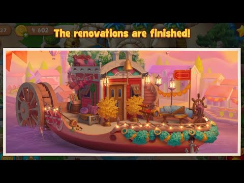 Game Gardenscapes House boat ❤️