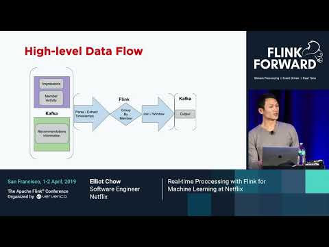 Real-time Processing with Flink for Machine Learning at Netflix - Elliot Chow