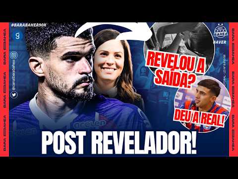 👀🚨CONFIRMADO? POST REVELA SINAL DE DESPEDIDA DE MEIA DO BAHIA!🤔🚨”ESCOLHA PREGUIÇOSA"!🎙️SANABRIA!