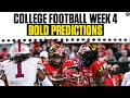 College Football Week 4 BOLD PREDICTIONS | CBS Sports HQ