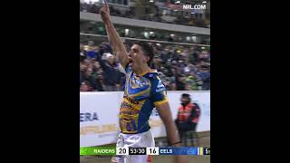 What A Try From The Eels To Win The Game - Eels Vs Raiders