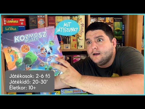 Kozmosz Művek Játékbemutató - Mit Játsszunk?