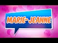 Joyeux anniversaire Marie-Jeanne 