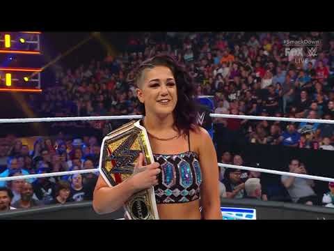 Bayley confronts Tiffany Stratton - WWE SmackDown 7/12/2024