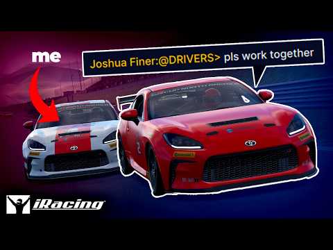 I tried the GR86 on iRacing...