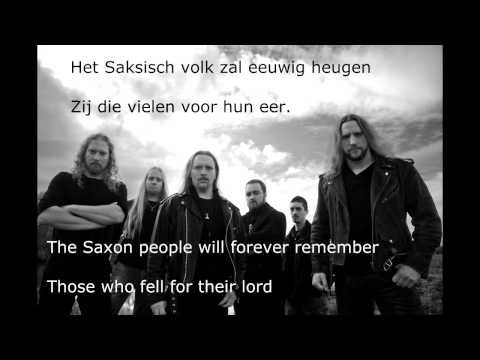 Heidevolk - Saksenland (Saxony) English & Dutch Lyrics
