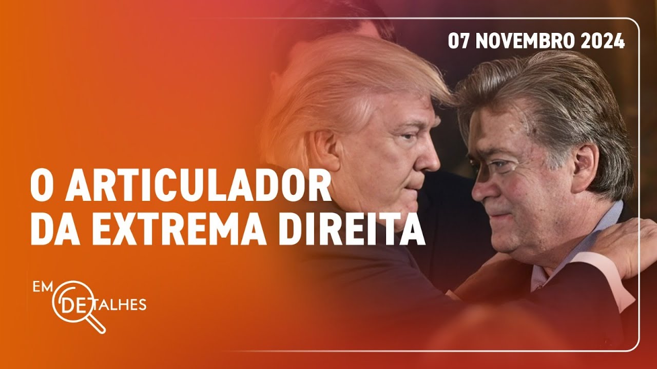 EM DETALHES - 07/11/24 - RESPONSÁVEL POR ELEGER TRUMP, BANNON FOI SOLTO PERTO DA ELEIÇÃO NOS EUA