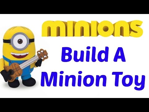 Minions Movie 2015 NEW Build A Minion Toy Minion Stuart & Minion Dave
