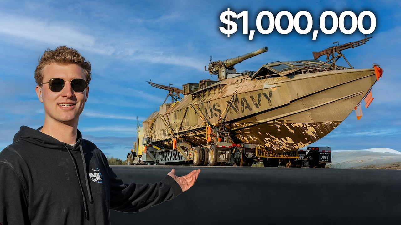 I Bought a $1,000,000 Navy SEAL Boat… Now We Have to Move It Across the Country