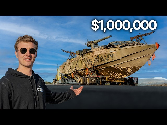 I Bought a $1,000,000 Navy SEAL Boat… Now We Have to Move It Across the Country SDDEFAULT Thumbnail