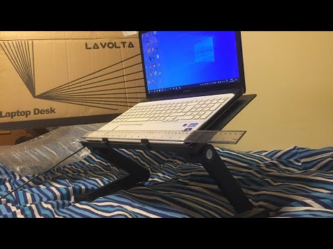 Lavolta Laptop Table Desk - Unboxing and Review