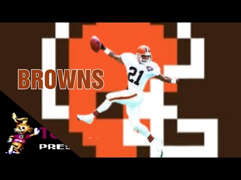 Eric Metcalf Highlights vs Giants (Tecmo Super Bowl Kick Returns)