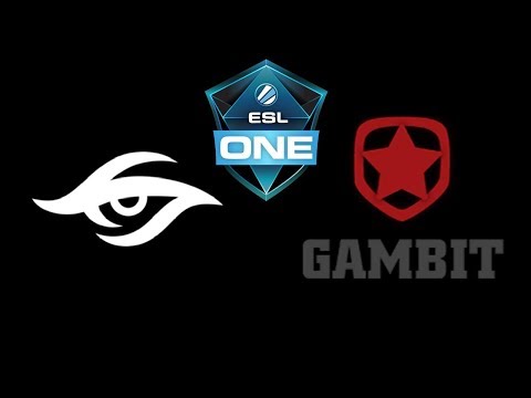 Secret vs Gambit Esports ESL One Katowice 2019 Highlights Dota 2