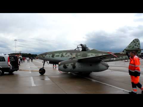 Messerschmitt Me 262 towing to the hangar [ETNG]