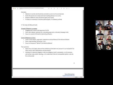 OZSW Symposium – Naomi Kloosterboer, Nora Kindermann, & Chris Ranalli