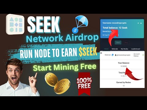 Seek Network Airdrop | Run Node & Earn $Seek Tokens | Seek Airdrop Full Guide