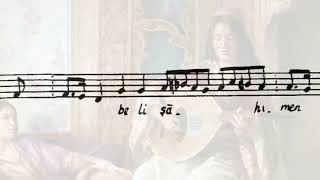 Nev-hıramım sana meyleyledi can bir dil iki - Bekir Sıdkı Sezgin (with notes)