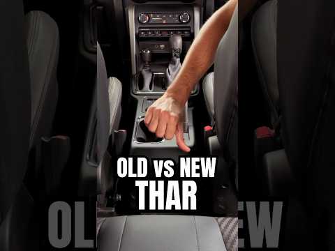 Small, but crucial changes in the new Thar #PowerDrift #PDArmy #Thar #MahindraThar #TharFacelift