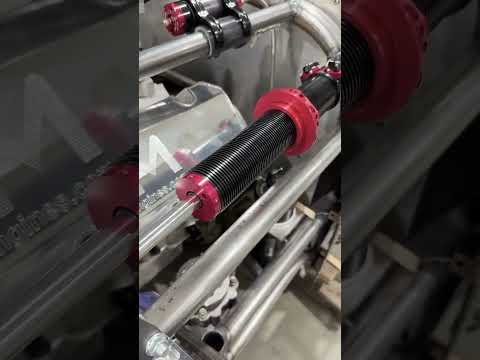 Those QA1 Mod Shocks thought custom front/rear cantilever suspension for the NASROD drift car