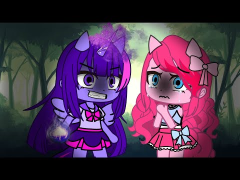 Twilight yells at pinkie// gacha club mlp skit //