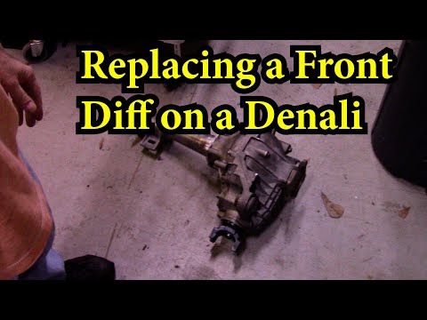 Replacing the Front Differential on a 2004 GMC Denali All Wheel Drive