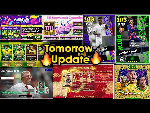 Thursday Big Update! 🎁 Free Epic + New Campaign Leaks + Free Coins, New Managers | eFootball 2026