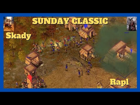 THE SUNDAY CLASSIC IS BACK | Rapl (Odin) vs Skady (Ra) - Game 4 #aom #ageofempires
