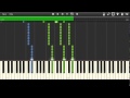 Papa Roach - Not Listening Synthesia Tutorial ...