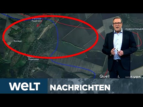 UKRAINE-KRIEG: Stich in Putins Herz! "Man geht davon aus, dass es eine neue Strategie ist!" I STREAM